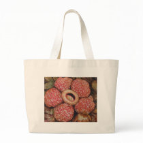Rafflesia Of Borneo Watercolor Art Bag