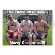 Rafting, Merry Christmas!!!!, The Three Wise Me... Card