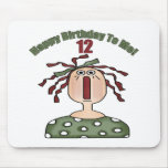 Rag Doll 12th Birthday Gifts Mouse Pad