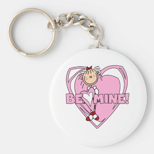 Ragdoll Be Mine Valentine Key Chains