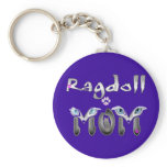Ragdoll Cat Mum Gifts keychains