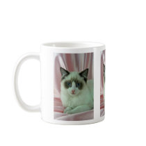 Ragdoll, seal bi-colour coffee mugs