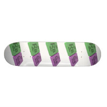 Rage as Ra Radium and Ge Germanium Skateboards