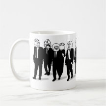 rage comic meme faces wraparound mug. me gusta.