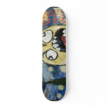 Rage Face Meme Face Comic Classy Painting skateboards