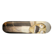 Rage Face Meme Face Comic Classy Painting Skateboards