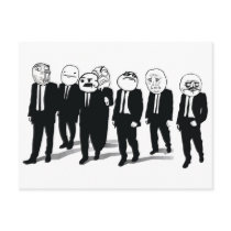 Rage Gang Postcard