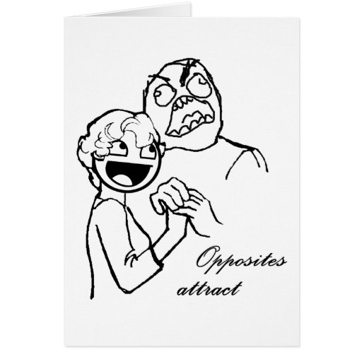 Rage Guy and Awesome Face 4evr Card