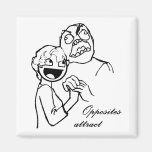 Rage Guy and Awesome Face 4evr Magnet