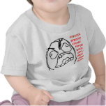 Rage Guy Angry Fuu Fuuu Rage Face Meme t-shirts