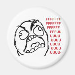 Rage guy fuuu fuuuu refrigerator magnets