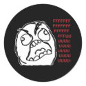 Rage guy fuuu fuuuu stickers