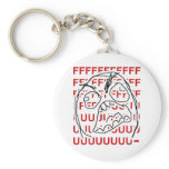 Rage Guy Keychain