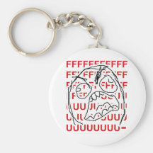 Rage Guy Keychain