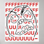 Rage Guy Poster