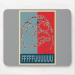 Rage Guy Propaganda Mouse Pads