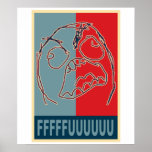 Rage Guy Propaganda Poster