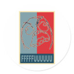 Rage Guy Propaganda Sticker