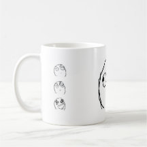 Rage Guy Smile Coffee Mugs