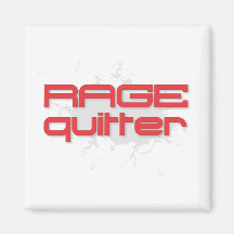Rage Quitter Gamer Fridge Magnets