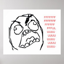 Rage Troll Poster