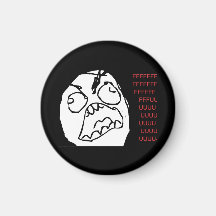 Rage Troll Refrigerator Magnets