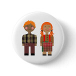 Raggedy Ann & Andy Buttons