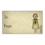 Raggedy Doll Country Primitive Design Gift Tags business cards