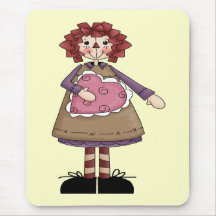 Raggedy February Mousepad