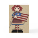Raggedy July Card
