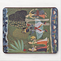 Râginâ Vasanta (Spring) Krishna Dancing To The Mus Mousepad