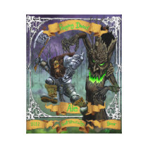Raging Dwarf Ale Canvas Prints