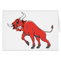 Raging Red Bull cards