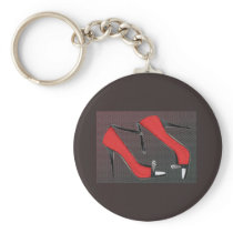 Raging Red Open Toed Stilettos