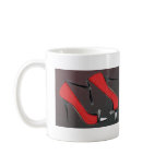 Raging Red Open Toed Stilettos mugs