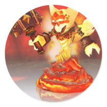Ragnaros Pegatinas Redondas