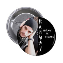 RAHWAY, Snitches, Get, Stitches Pin