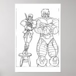 Raiden and Rytak posters