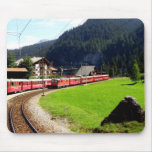 Rail journey to Arosa, Switzerland mousepads