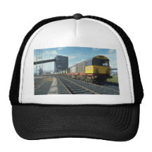Railfreight coal train at U.K. power station, U.K. Mesh Hat