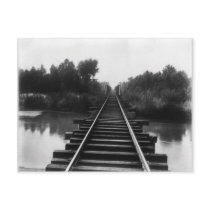 Railroad Bridge 1800's Postcards