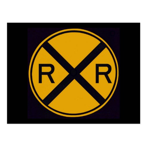 Railroad Crossing Postcards