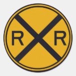 Railroad Crossing Stickers