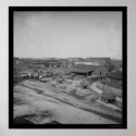 Railroad Depot in Atlanta, GA 1864 posters