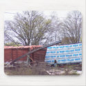 Railroad Derailment Photo 1 CSX Train K277-22 mousepads
