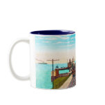 Railroad Ferry Docks, Mackinaw, Michigan Coffee Mug