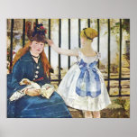 Railway by Edouard Manet posters