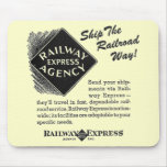 Railway Express - Ship The Railroad Way mousepads