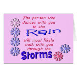 Rain and Storms Greeting Cards