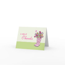 Rain Boots Card